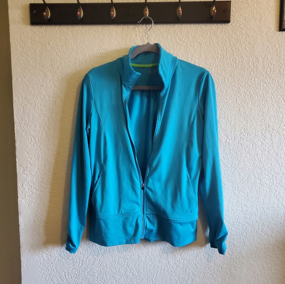 Blue champion athletic jacket